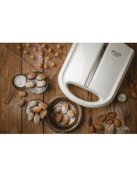 Adler Ad 3039 Gofrownica 24 Gof. 1600 W Biały