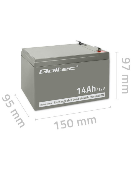 Akumulator Bezobsługowy Qoltec 53045