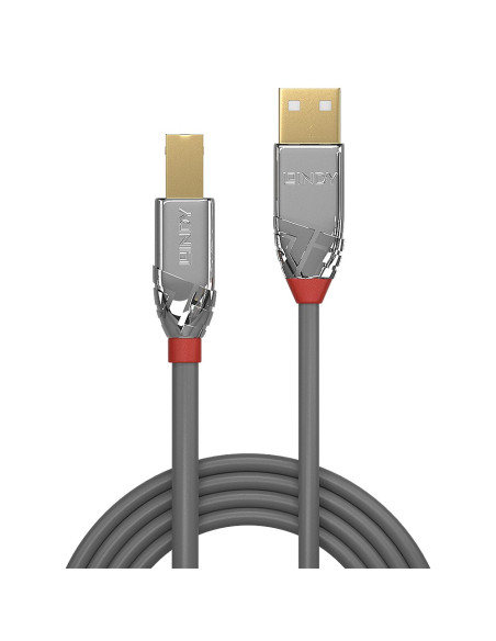 Lindy 36644 Kabel Usb Usb 2.0 5 M Usb A Usb B Szary