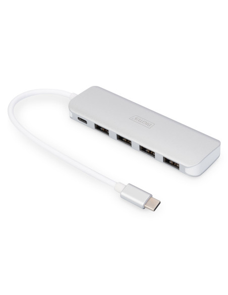 Digitus 4-Portowy Hub Usb Type-C™ (Usb 3.0) + Pd