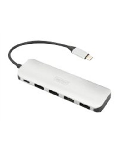 Digitus 4-Portowy Hub Usb Type-C™ (Usb 3.0) + Pd