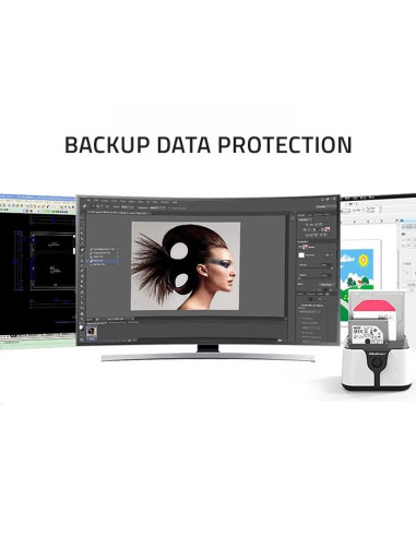 Qoltec Stacja Dokująca Do Dysków Hdd Ssd 2.5" 3.5" | Sata Iii | Usb 3.0 | Super Speed 5Gb/S | Z Funkcją Klonowania Offline
