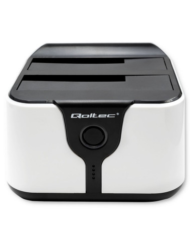 Qoltec Stacja Dokująca Do Dysków Hdd Ssd 2.5" 3.5" | Sata Iii | Usb 3.0 | Super Speed 5Gb/S | Z Funkcją Klonowania Offline