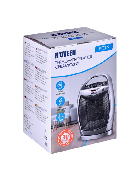 Termowentylator Ceramiczny Ptc09 Noveen Oscylacja