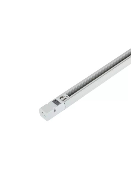 Szyna V-Tac Vt-6129 Szynoprzewód, Szynosystem 3F 1 M + Złącze Zasilające I Zaślepka (Sku 9945) Biały
