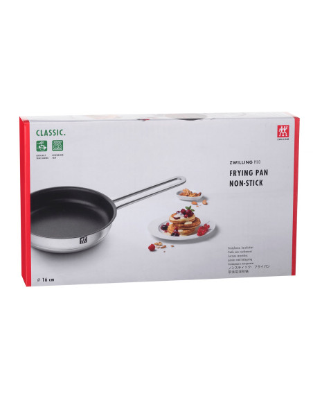 Patelnia Stalowa Zwilling Pico Z Powłoką Duraslide Ultra 66659-160-0 - 16 Cm