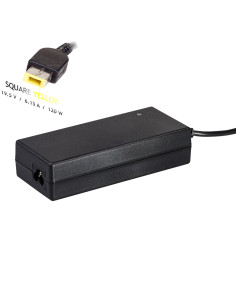Zasilacz Sieciowy Akyga Ak-Nd-52 Do Notebooka Ibm, Lenovo (19,5 V  6,15 A  120W  Slim Tip, Square Yellow ) 2
