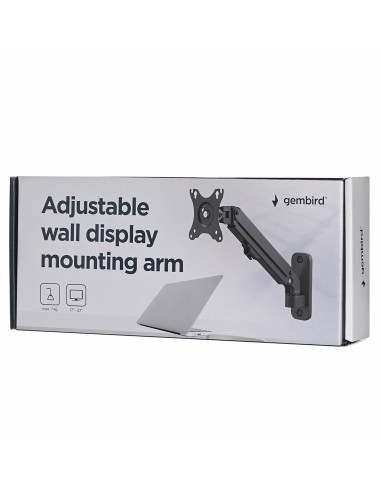 Gembird Ścienne Regulowane Ramię/Uchwyt Na Monitor 17-27, Vesa 100X100Mm, Do 7 Kg