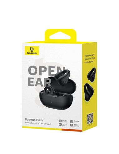 Słuchawki Powietrzne Baseus 15 Clip Open-Ear Czarny