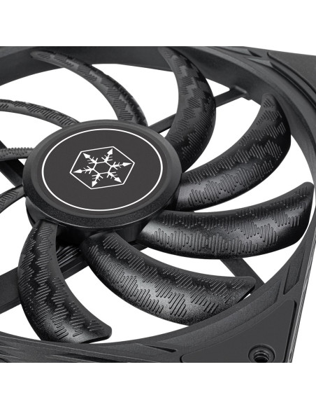 Silverstone Sst-As140B System Chłodzenia Komputerów Obudowa Komputera Wentylator 14 Cm Czarny 1 Szt.
