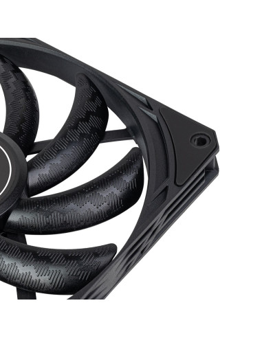 Silverstone Sst-As140B System Chłodzenia Komputerów Obudowa Komputera Wentylator 14 Cm Czarny 1 Szt.