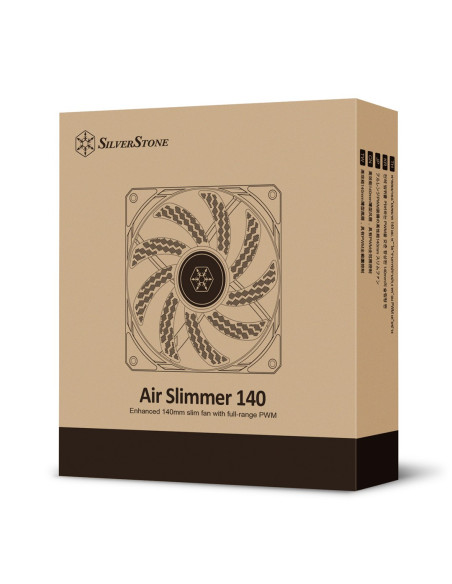 Silverstone Sst-As140B System Chłodzenia Komputerów Obudowa Komputera Wentylator 14 Cm Czarny 1 Szt.