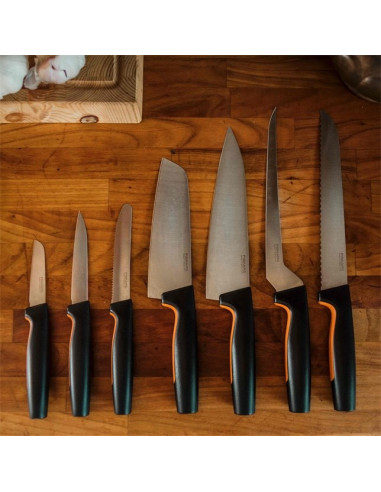 Fiskars 1057536 Nóź Kuchenny Stal Nierdzewna 1 Szt. Nóż Santoku
