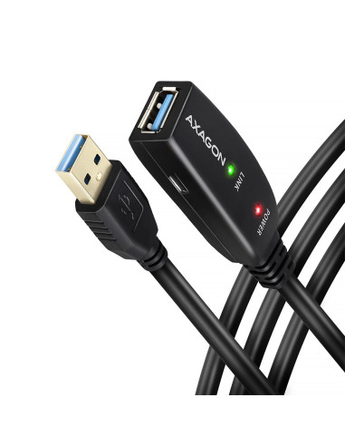 Kabel Przedłużacz/Repeater Axagon Adr-305 Usb 3.2 Gen 1 A-M -  A-F Active Extension/Repeater Cable 5M - Kabel - Digital/Daten Ka