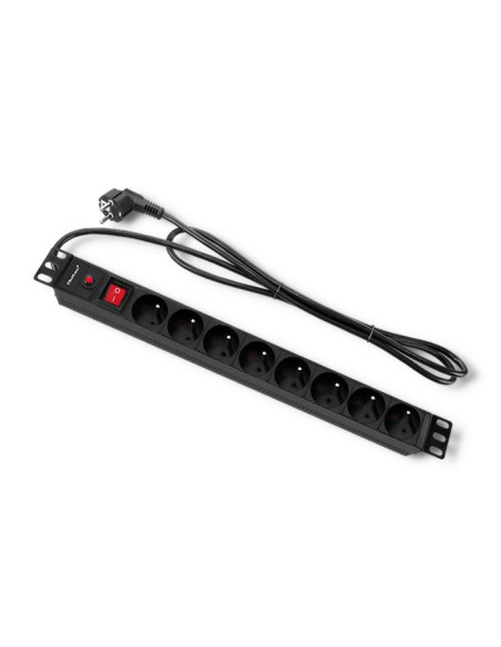 Listwa Qoltec 53996 (Kolor Czarny)