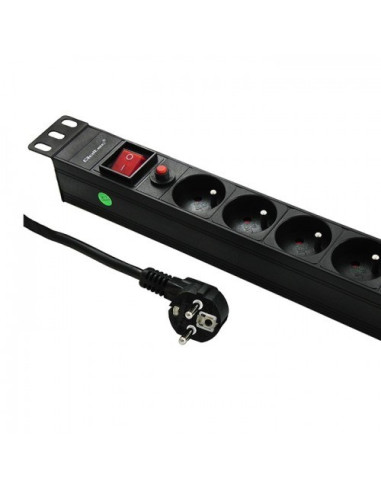 Listwa Qoltec 53995 (Kolor Czarny)