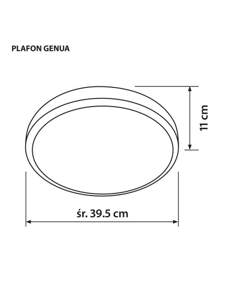 Plafon Activejet Aje-Genua 3Xe27