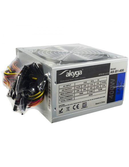 Zasilacz Akyga Basic Ak-B1-400 (400 W  Pasywne  120 Mm)