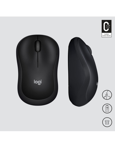 Mysz Logitech M220 Silent 910-004878 (Optyczna  1000 Dpi  Kolor Czarny)