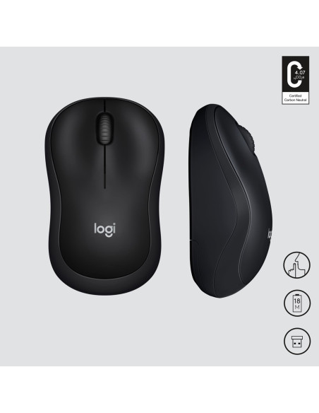 Mysz Logitech M220 Silent 910-004878 (Optyczna  1000 Dpi  Kolor Czarny)