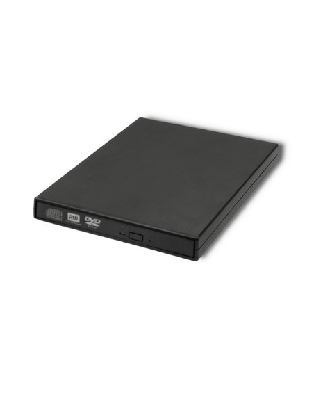 Qoltec Nagrywarka Dvd-Rw Zewnętrzna | Usb 2.0 | Czarna