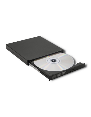 Qoltec Nagrywarka Dvd-Rw Zewnętrzna | Usb 2.0 | Czarna