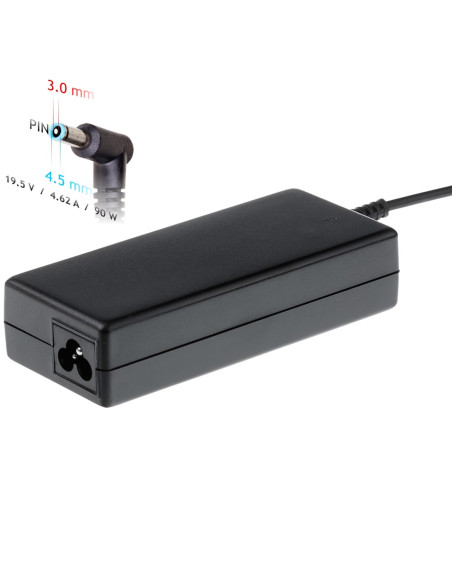 Zasilacz Sieciowy Akyga Ak-Nd-26 Do Notebooka Compaq, Hp (19,5 V  4,62 A  90W  4.5 Mm X 3 Mm)