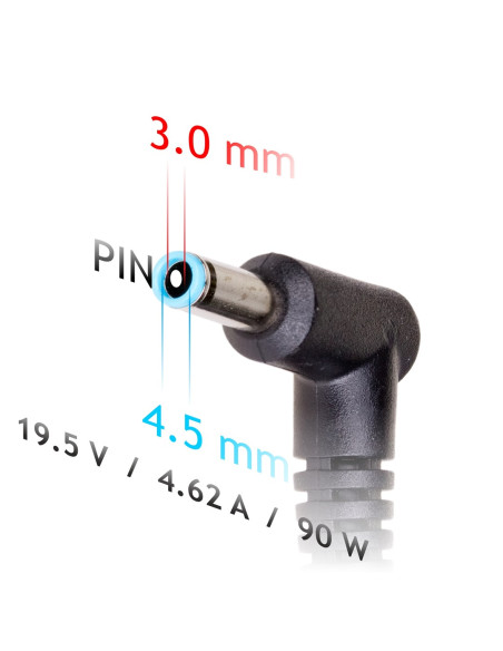 Zasilacz Sieciowy Akyga Ak-Nd-26 Do Notebooka Compaq, Hp (19,5 V  4,62 A  90W  4.5 Mm X 3 Mm)