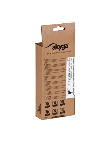 Zasilacz Sieciowy Akyga Ak-Nd-26 Do Notebooka Compaq, Hp (19,5 V  4,62 A  90W  4.5 Mm X 3 Mm)