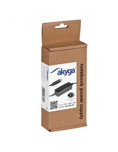 Zasilacz Akyga Ak-Nd-33 Do Notebooka Dell (19,5 V  3,34 A  65W  7.4 Mm X 5 Mm)