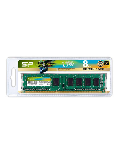 Pamięć Ram Silicon Power Ddr3 8Gb (1X8Gb) 1600Mhz Cl11 1.35V Low Voltage Udimm