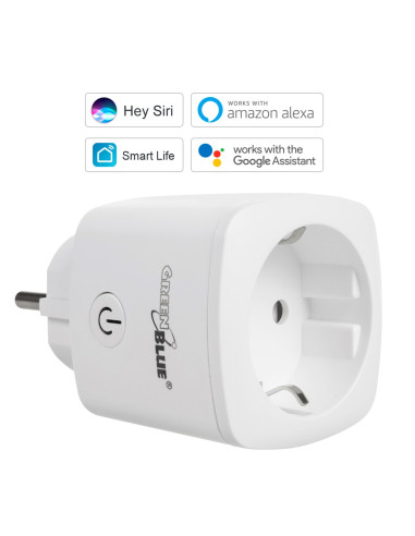 Greenblue Zdalnie Sterowane Gniazdko Wifi Typ F Gb720F