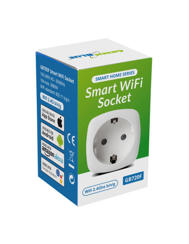 Greenblue Zdalnie Sterowane Gniazdko Wifi Typ F Gb720F