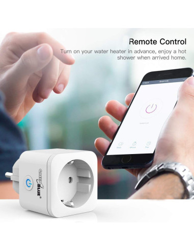 Greenblue Zdalnie Sterowane Gniazdko Wifi Typ F Gb720F