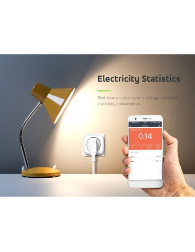 Greenblue Zdalnie Sterowane Gniazdko Wifi Typ F Gb720F