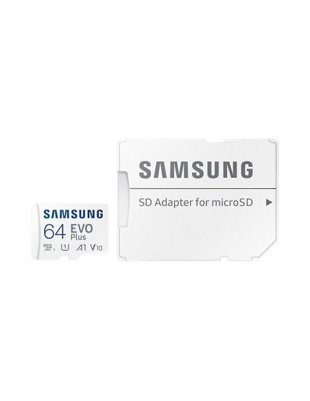 Samsung Evo Plus Micro Sdxc 64Gb Mb-Mc64Ka/Eu +Adapt