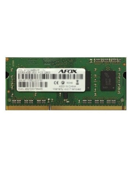 Afox So-Dimm Ddr3 8G 1600Mhz Lv 1,35V Afsd38Bk1L