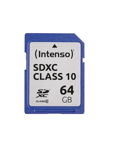 Intenso 3411490 Pamięć Flash 64 Gb Sdxc Klasa 10