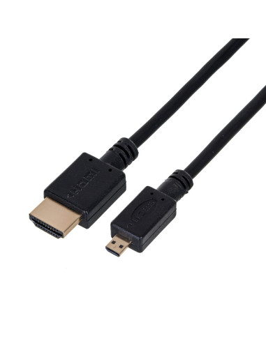 Kabel Gembird Cc-Hdmid-6 (Hdmi M - Micro Hdmi M  1,8M  Kolor Czarny)