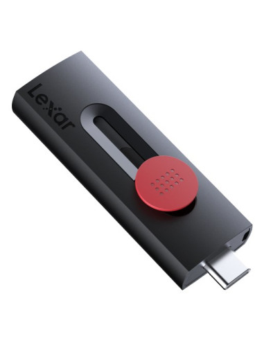 Lexar Jumpdrive Dual Drive D300 Pamięć Usb 256 Gb Usb Type-A / Usb Type-C 3.2 Gen 1 (3.1 Gen 1) Czarny