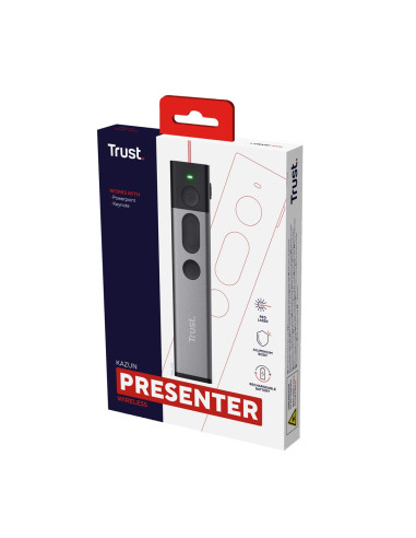 Presenter Trust Kazun Wireless Grey