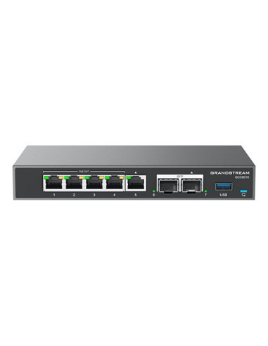 Grandstream Gcc6010 Uc+Networking (Router Vpn. Ngfw/Utm . Switch. Centrala Ip) Z 2X2.5 Gb Sfp I 5Xgbe