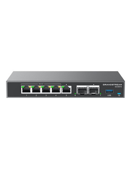 Grandstream Gcc6010 Uc+Networking (Router Vpn. Ngfw/Utm . Switch. Centrala Ip) Z 2X2.5 Gb Sfp I 5Xgbe