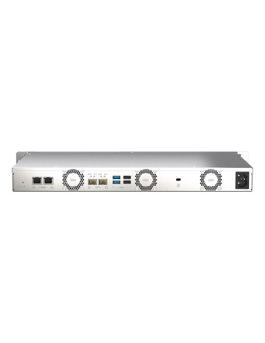 Qnap Ts-435Xeu-4G, 1U, 4 X 2.5"/3.5" Sata , Marvell Octeon Tx2 Cn9130 / Cn9131 Quad-Core, 4Gb Ddr4 Sodimm (Max. 32Gb), 2 X 10Gbe