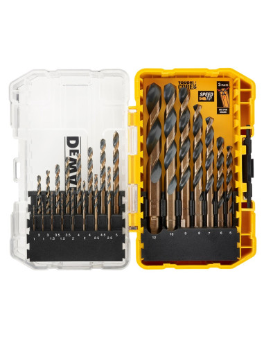 Zestaw Wierteł Do Metalu Dewalt Dt70729-Qz Hss-G - 23 Szt.
