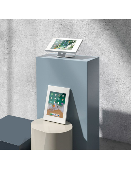 Stojak Uchwyt Reklamowy Do Tabletu Maclean, Ścienny Biurkowy Z Blokadą, 9.7”/10.2”, Ipad, 10.5”, Ipad Air/ Ipad Pro, 10.1", Sams