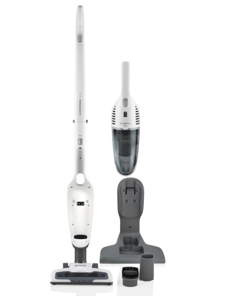 Gorenje Svc180Fw Odkurzacz Stojący 2 W 1 Bateria Suchy Hepa Bez Worka 0,6 L Biały