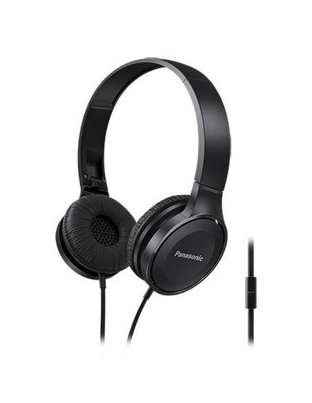 Słuchawki Panasonic Rp-Hf100Me-K (Nauszne  Tak - Przewodowy  Kolor Czarny
