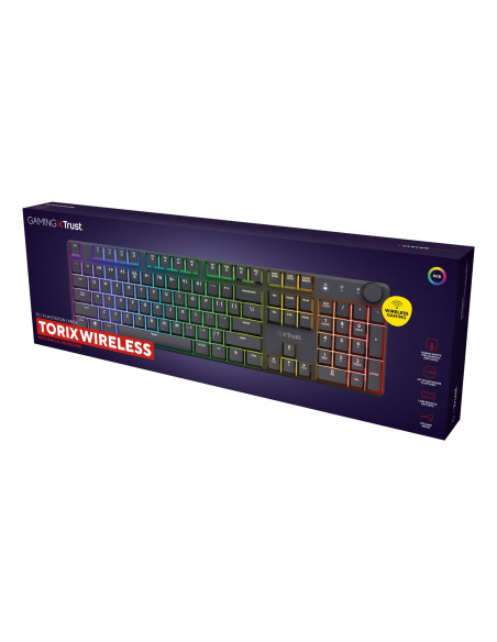 Klawiatura Gamingowa Trust Gxt 868 Torix Wireless Us
