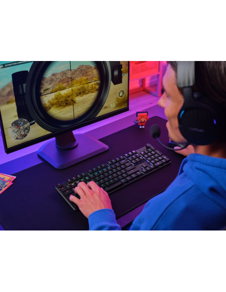 Klawiatura Gamingowa Trust Gxt 868 Torix Wireless Us